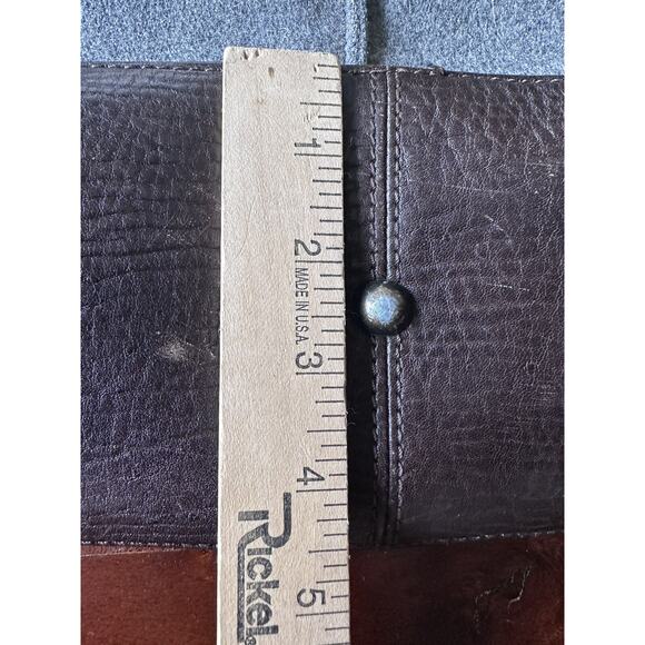 Banana Republic Chatham XL Leather Tote Shopper Purse Overnight Nomad Bag gray - Picture 5 of 16